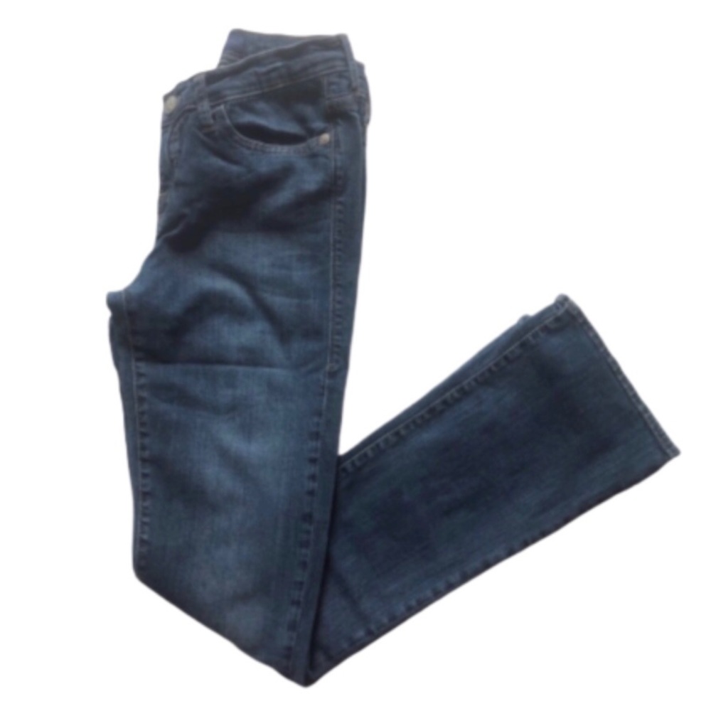 Rock & Republic Kasandra Whiskered Boot Cut Mid Rise Jeans 6M